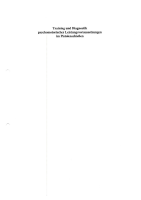 Buch Training und Diagnostik Dr. Janine BLENKE